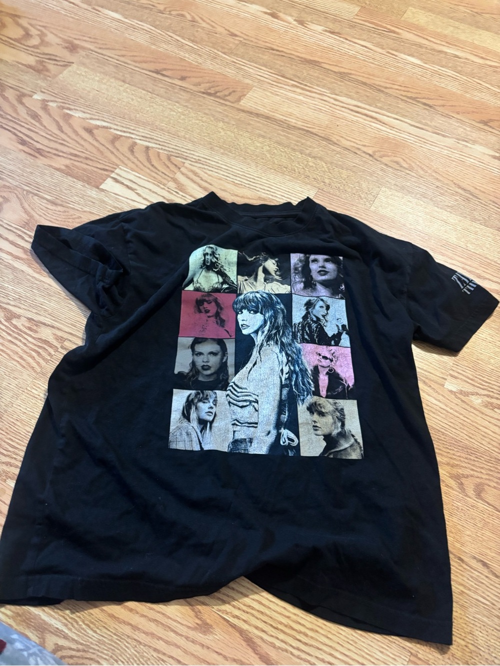 Taylor Swift Eras tour | Black T-shirt